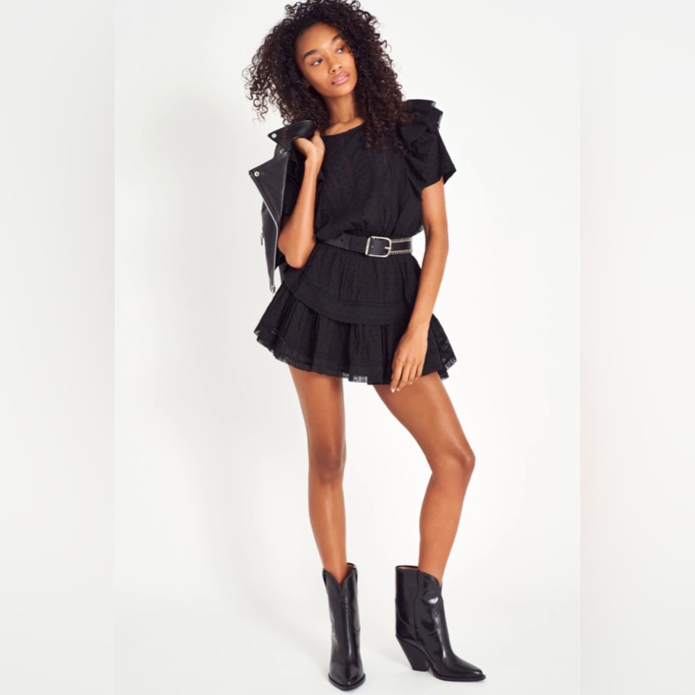LoveShackFancy Natasha Heritage Mini Dress